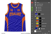 Basketball Jersey Mockup PSD, a Shirt Mockup by Irhasalfahad (Thumbnail 7 of 9)