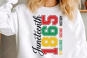 Juneteenth 1865 Sublimation PNG, a Seasonal Illustration by Canvas Craft (Thumbnail 2 of 5)