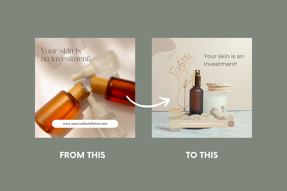 Instagram Templates for Skincare, a Social Media Template by Parrot Designs (Photo 4 of 5)