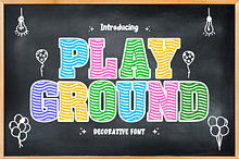Play Ground - Kids Font Types