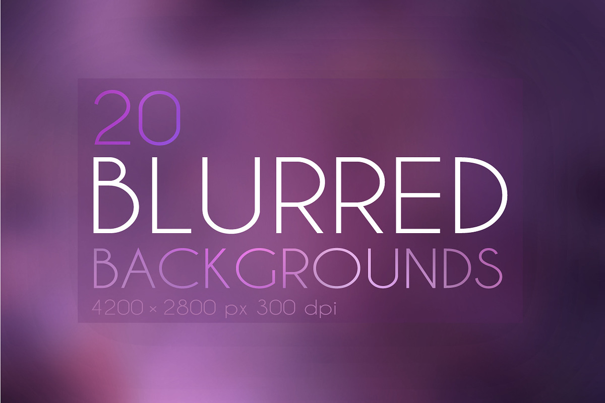 Blurred Backgrounds, a Texture Graphic by NViolet (Photo 1 of 6)