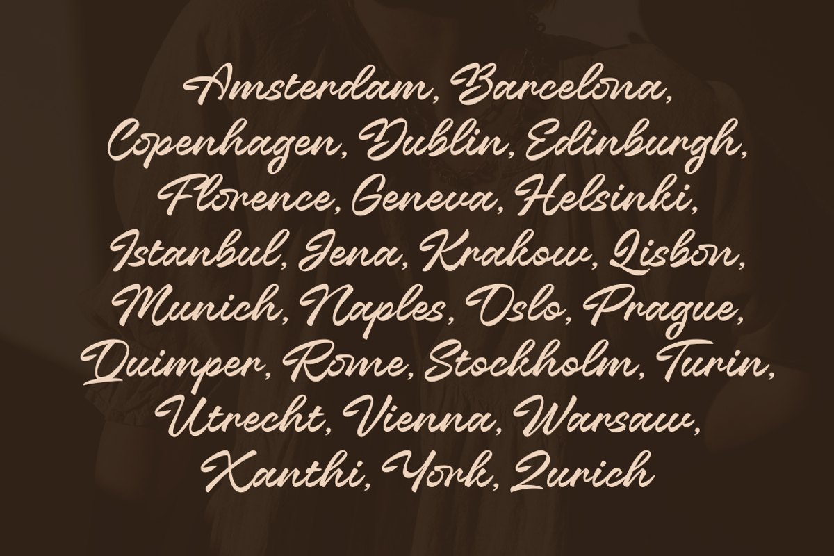 Almonia Blonde – Beautiful Script, a Script Font by Sronstudio (Photo 15 of 17)