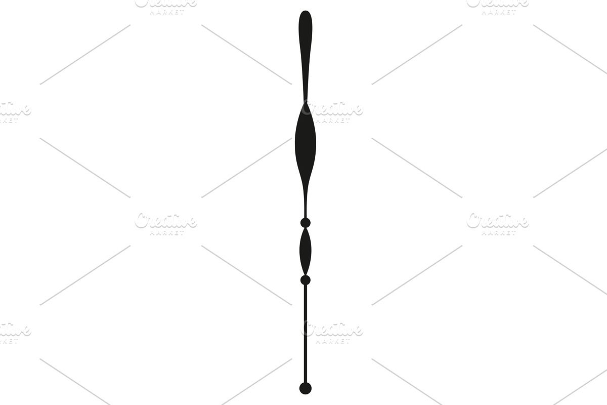 Clock pointer arrow. Black, an Object Illustration by the8monkey