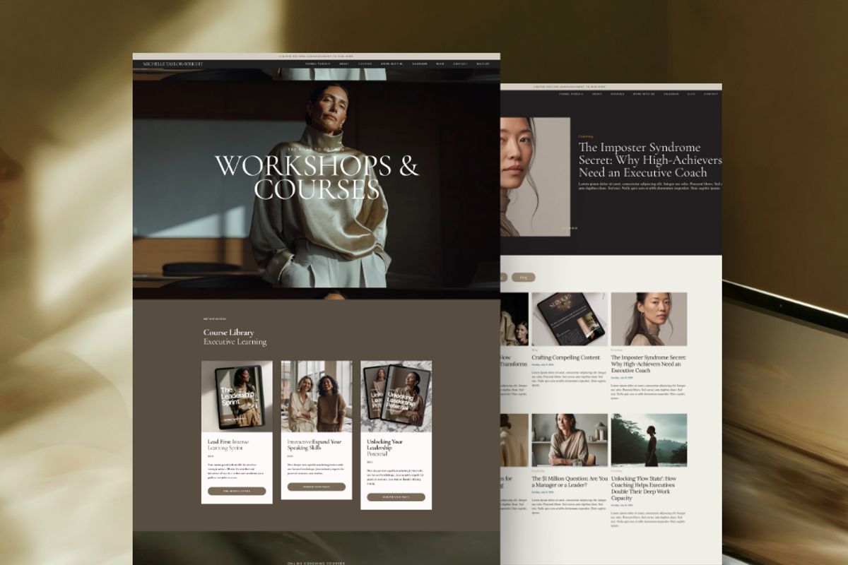 Systeme.io Premium Website + Blog, an UI Kit Template by Alter Edit (Photo 2 of 11)
