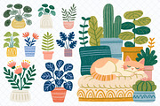 Cozy Sleeping Cats Clipart Bundle, an Animal Illustration by Whimsy Brush Studio (Thumbnail 7 of 10)