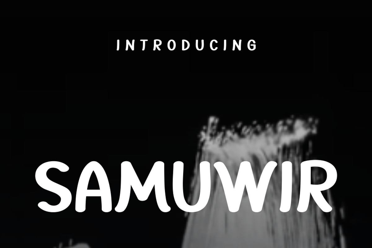 Samuwir, a Sans Serif Font by lelevien (Photo 4 of 5)