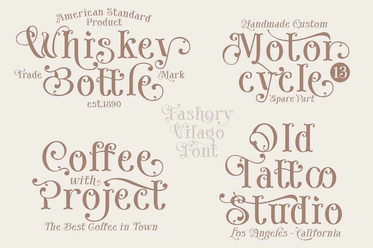 Fashory Vilago Font, a Serif Font by TypeClassHeroes (Photo 6 of 10)