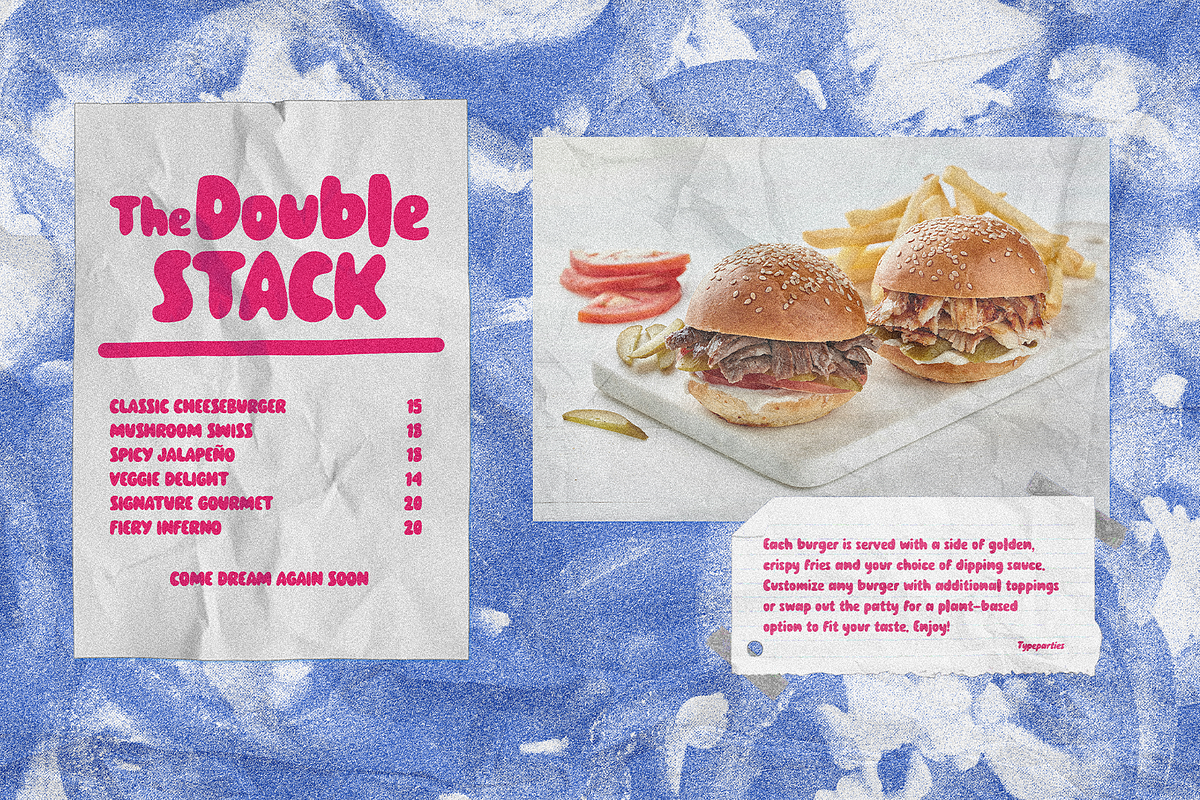 Bloomeries Font, a Handwritten Font by typeparties (Photo 2 of 6)