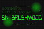 SK Brushwood — Geometric Font, a Font by Shriftovik Type Foundry (Thumbnail 2 of 10)