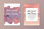 The Dreamy Watercolour Collection, an Invitation Template by Knotted Design (Thumbnail 7 of 9)