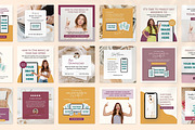40 Facebook & Instagram Ad Templates, a Social Media Template by Fallon Gerst (Thumbnail 3 of 11)