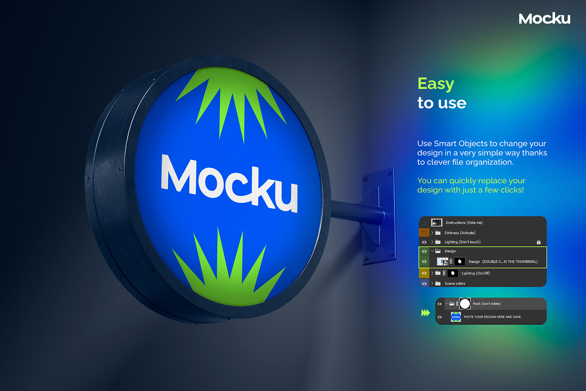 Advertising mockups - Night series, an Advertising Mockup by Mocku (Photo 5 of 15)