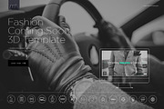 Fashion Coming Soon Template, a Websites & App Template by CapitalTemplate2 (Thumbnail 1 of 6)