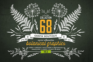 Botanical Elements. More Than 68!