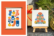 Abstract Christmas | WallArt Creator, an Object Graphic by Leleka.Store (Thumbnail 12 of 20)