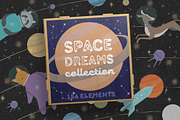 Space Dreams graphic collection, an Animal Illustration by Piñata (Thumbnail 1 of 12)