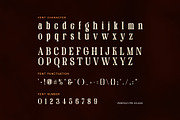 Qlimes modern retro serif font, a Serif Font by Perfectype (Thumbnail 7 of 8)