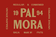 SFC Palmora, a Sans Serif Font by Skilline Supply Co. (Thumbnail 1 of 9)