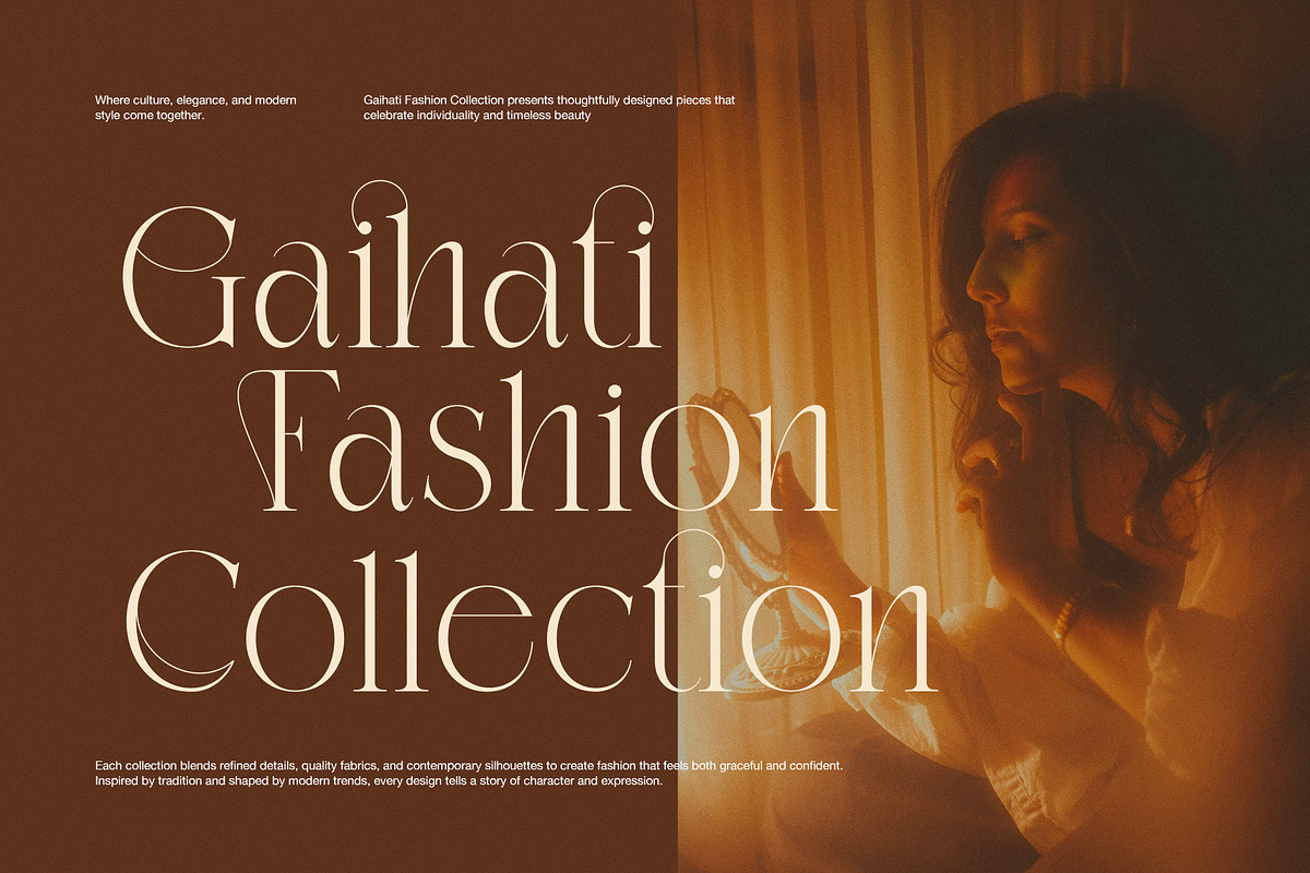 Bidant Elegant Serif Font, a Serif Font by Graphicxell (Photo 6 of 8)