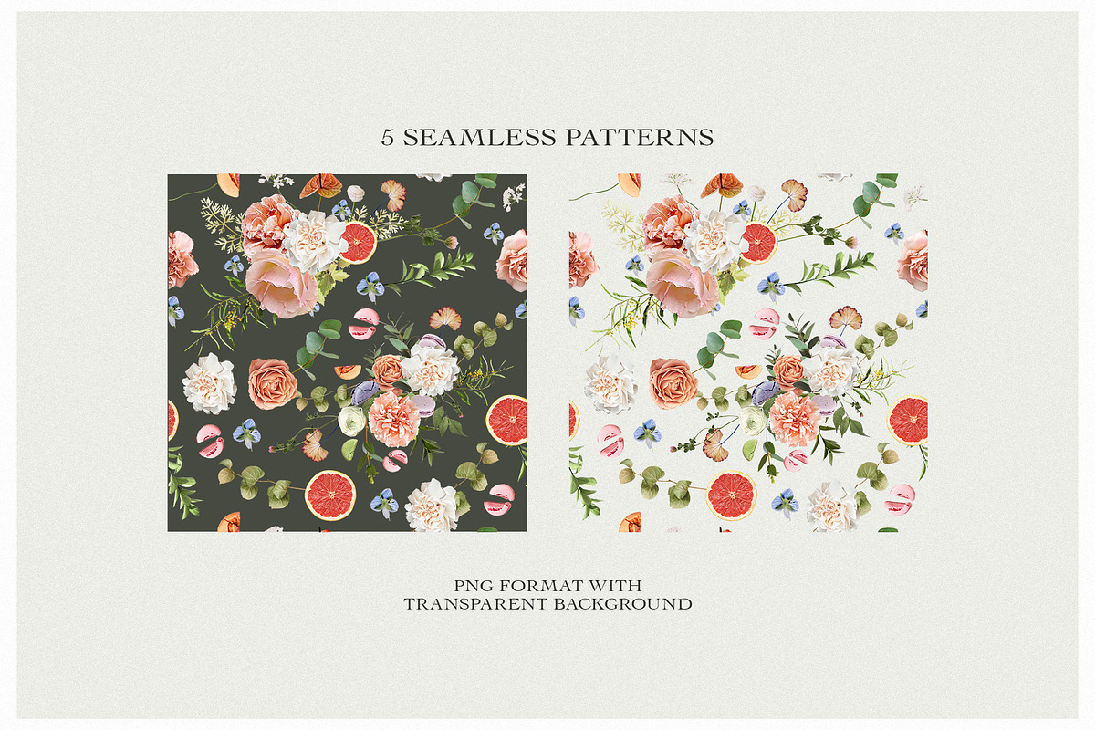 Candy Rustic Floral Clipart Set, an Object Illustration by anastasiia.art (Photo 3 of 10)