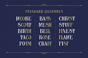Brometalic - Vintage Display Typefac, a Serif Font by Koplexs Studio (Thumbnail 10 of 13)