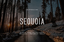 Sequoia Font + Extras