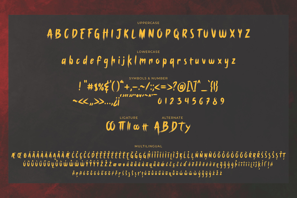 More Brusher Handwritten Font, a Handwritten Font by Zeatype (Photo 5 of 6)