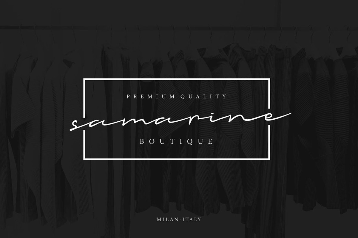 Talesian - Signature Font preview 8