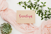 Melanista - Bouncy Script Font, a Script Font by Almarkhatype (Thumbnail 8 of 10)