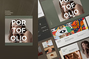 Portfolio Lookbook - Google Slide, a Presentation Template by Dirtytemp Studio (Thumbnail 1 of 8)
