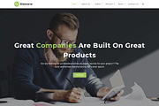 Bizzcane - Business Landing Template, a Bootstrap Template by shreethemes (Thumbnail 2 of 2)