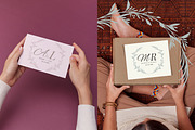 Elegant Monogram Wreath Logo, a Branding & Logo Template by Hell Yeah Designs (Thumbnail 5 of 6)