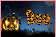 Happy halloween-PNG fonts, a Blackletter Font by It me digital art (Thumbnail 4 of 9)