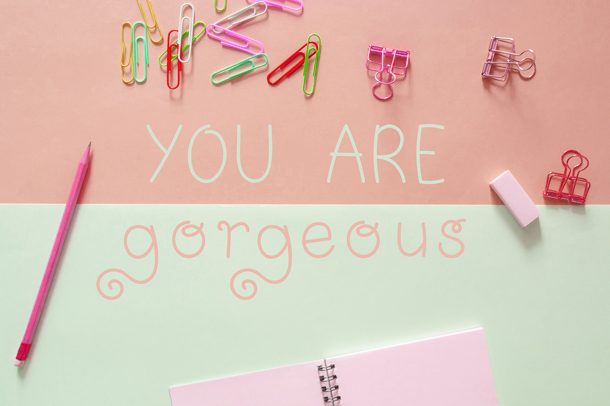 Imagine Zany: a playful font, a Font by Aesthetic Printables (Photo 10 of 10)