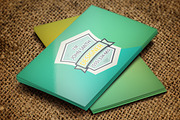 Retro Business Card, a Business Card Template by Crazyleaf (Thumbnail 2 of 4)
