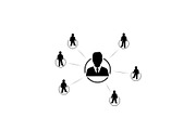 Remote Team Work Silhouettes Bundle, a Graphic by musafir_fashion (Thumbnail 6 of 14)