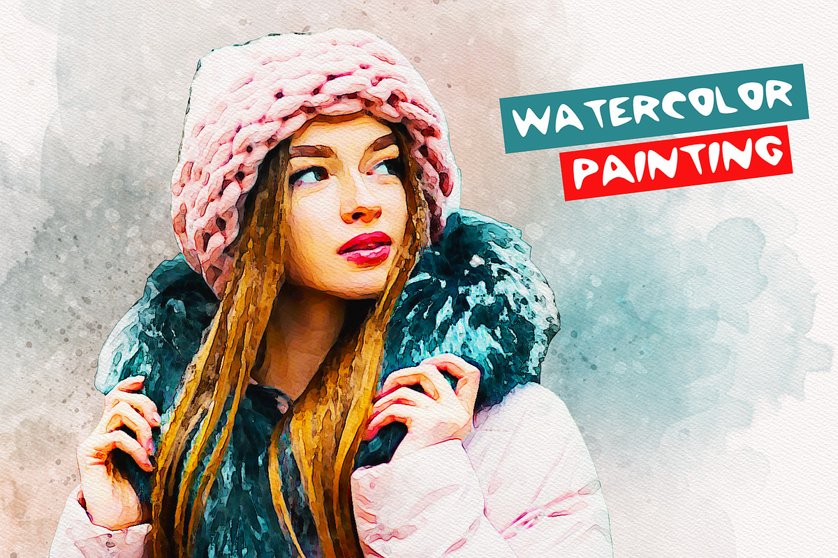 Watercolor Painting Effect, an Action Add-On by PSD Action (Photo 2 of 7)