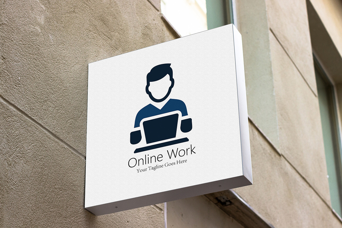 Freelance & Online Work Logo, a Branding & Logo Template by YUDesignStore (Photo 4 of 7)
