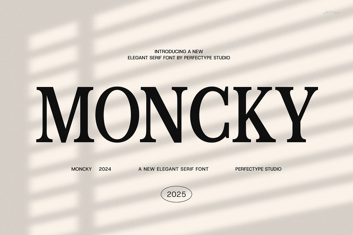 Moncky Modern Serif Font, a Serif Font by Perfectype (Photo 1 of 8)