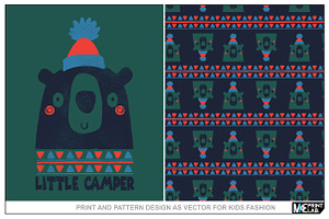 PRINT AND PATTERN DESIGN AS VECTOR