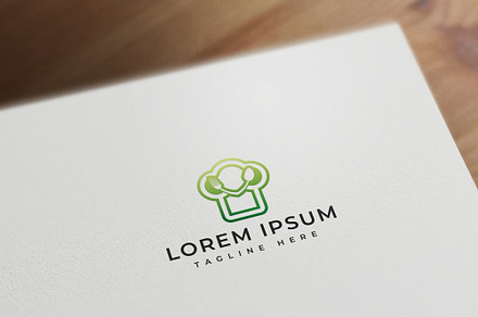 Restaurant logo template