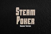 SteamPoker-Bold - Font, a Sans Serif Font by artchiles_design (Thumbnail 4 of 5)