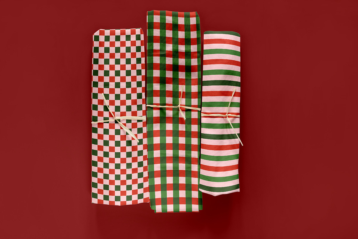 Christmas Check Patterns, a Pattern Graphic by Checks & Dots (Photo 4 of 5)