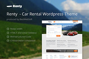Renty - Car Rental WordPress Theme, a WordPress Template by bestwebsoft (Thumbnail 1 of 5)