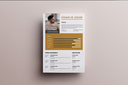 Creative Personal Resume Template, a Resume Template by Jiwstudio (Thumbnail 1 of 3)