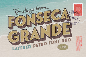 Fonseca Grande Font Duo BONUS