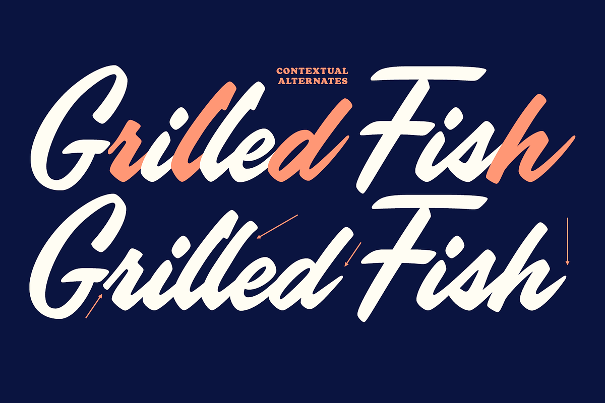 Poolside Brush Script, a Script Font by Fenotype (Photo 8 of 14)