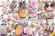 Whimsical Summer Spring Clipart PNG, an Illustration by Canvas Craft (Thumbnail 1 of 7)