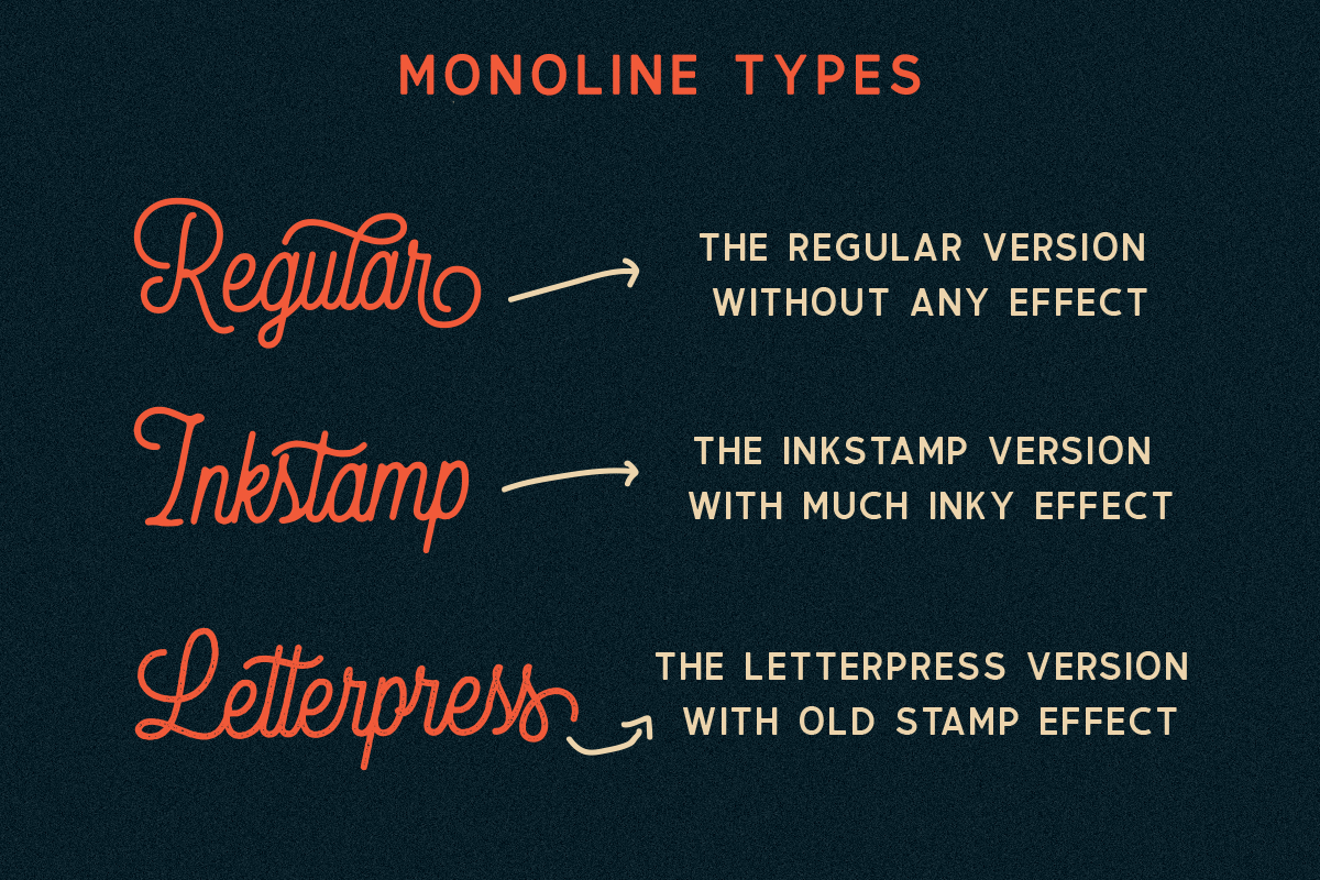 Thirdlone Font Duo & Vector Pack preview 7