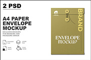 Envelope Mockup, a Mockup by mockupbuys (Thumbnail 1 of 6)